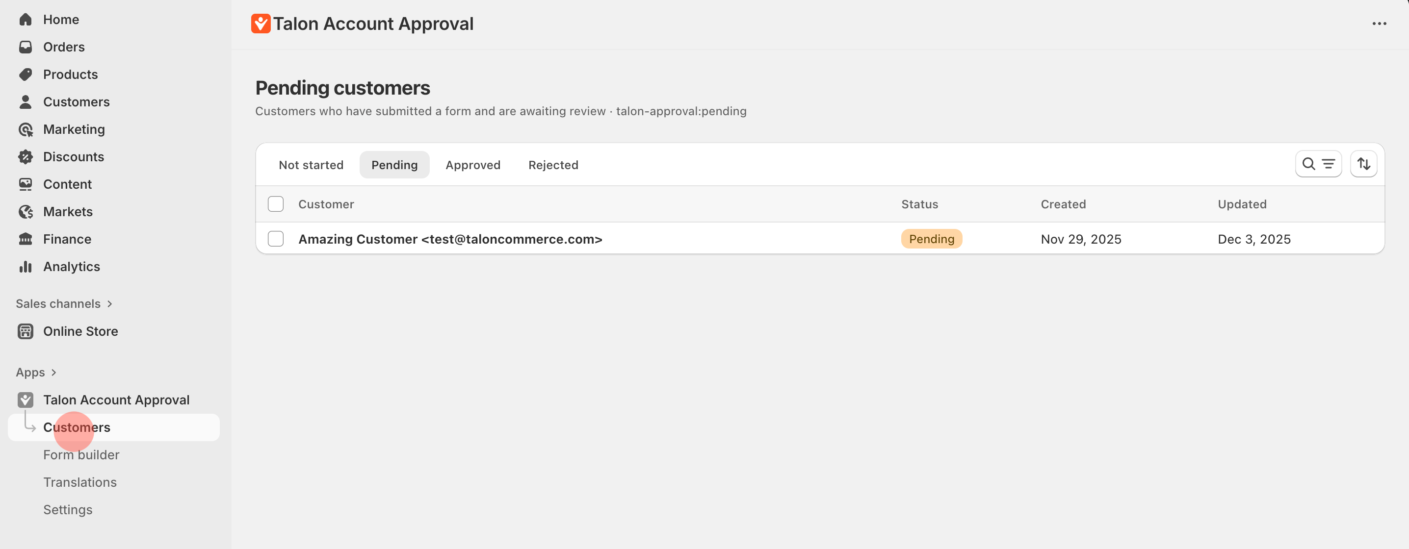 Managing Applications