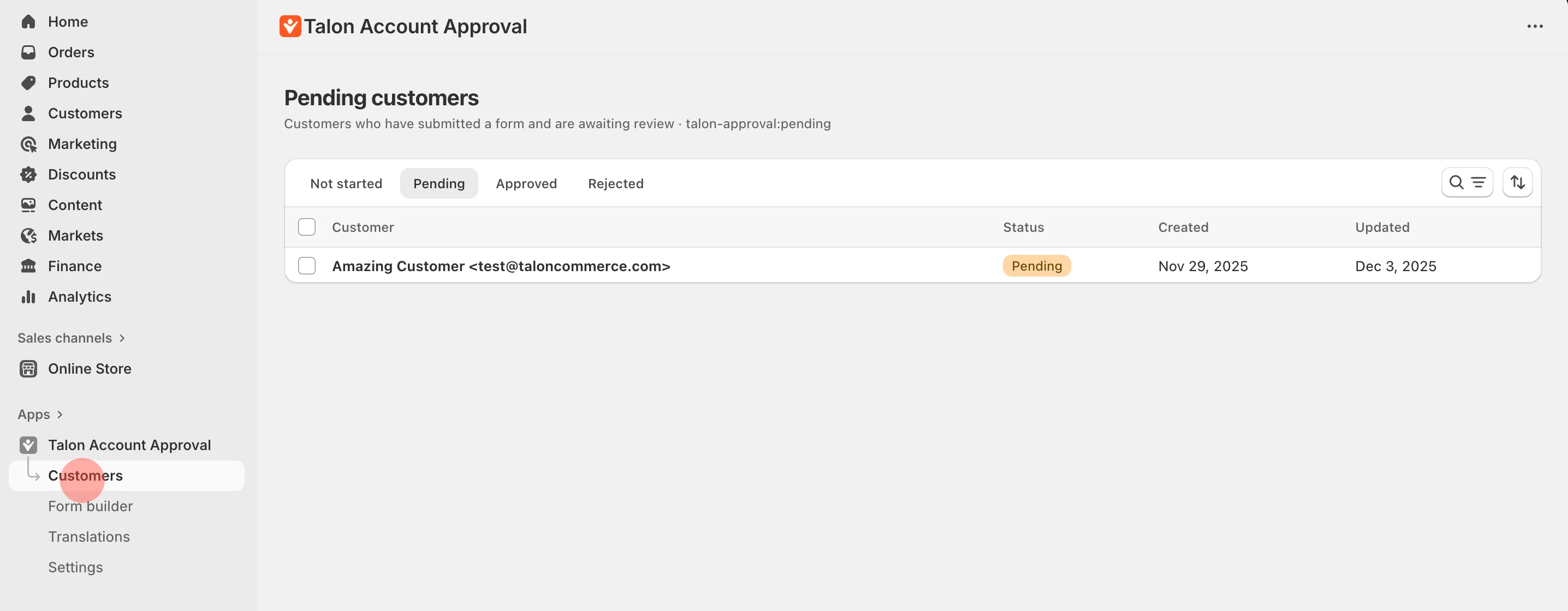 Managing Applications